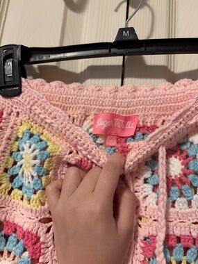 Crochet skirt
